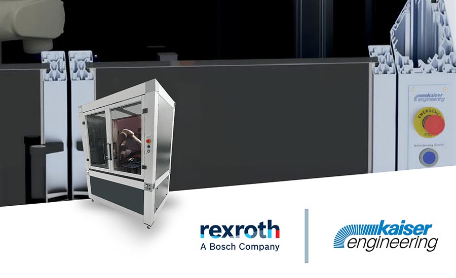 Kaiser Engineering standardizes special machine construction with function-integrated proﬁles from Bosch Rexroth