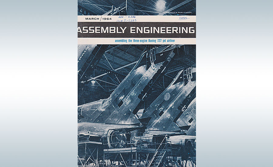 Assembly mag covering boeing
