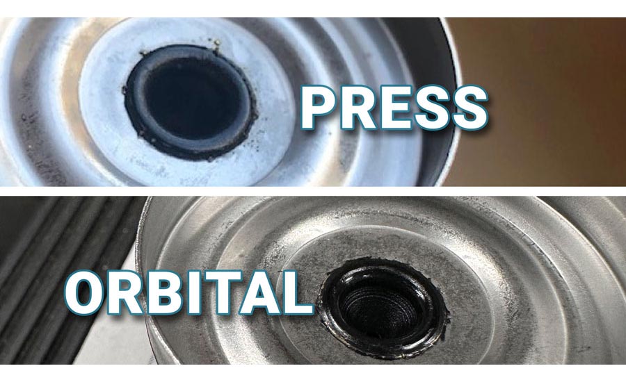 A Seamless Transition from Press to Orbital Riveting