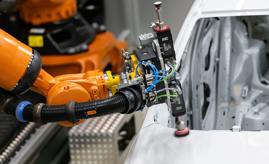BMW robotic finishing