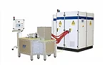 A typical magnetic pulse welding system