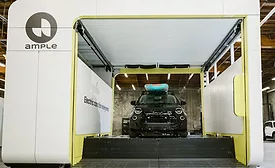 Ample battery swapping