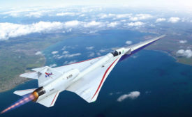 X-59 supersonic jet