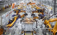 kuka robots at VW kuka robots at VW