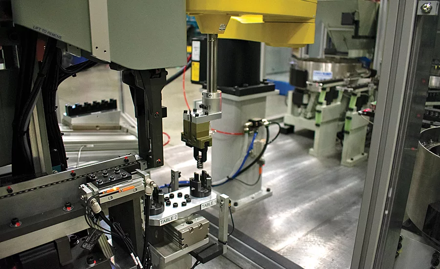Titan Systems robotic assembly