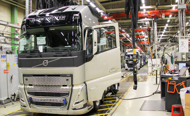 Volvo trucks manufacturing
