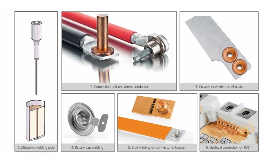 Telsonic metal welding applications