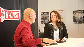 Jennifer Pierce interviewing Mark Cianciosa