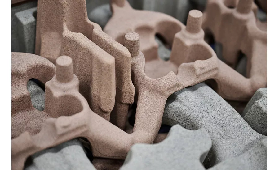 Scania sand casting