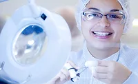 Worker at Costa Rica Manufacturing Plant Makes Medical Equipment