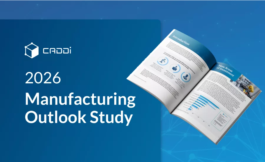 A logo created by CADDi for their manufacturing study