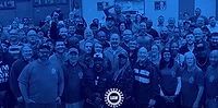 UAW Members in a UAW collage