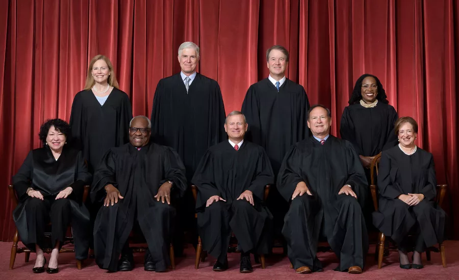 The members of the Supreme Court as of 2022