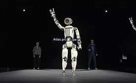 Hyundai Humanoid Robot Waves