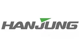 Hanjung Logo in Green and Grey