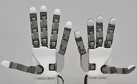 lightweight humanoid robotic hand in 2 sizes