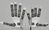 lightweight humanoid robotic hand in 2 sizes
