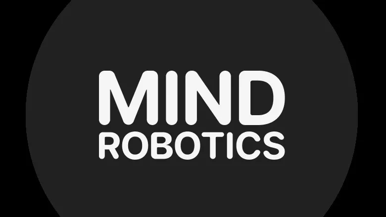 Mind Robotics Logo in Black and White