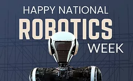 AI-powered humanoid robot operating in a factory environment handling assembly and material tasks