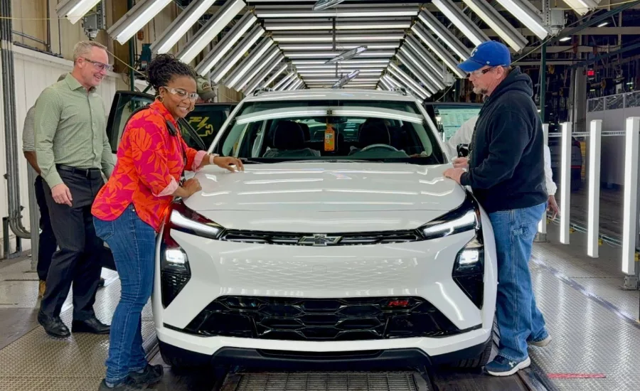 2027 Chevrolet Bolt EV Production Line With GM Workers Fairfax Assembly Plant Kansas City Kansas