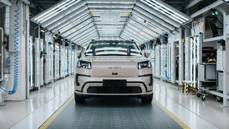 GAC AION V Electric SUV New Model Europe Launch Magna Graz Plant