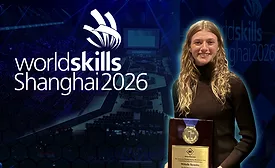 Mikala Sposito, competitor in Welding for the 48th WorldSkills Competition 