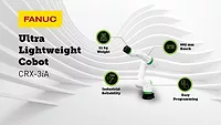 FANUC CRX-3iA Collaborative Robot 3kg Payload High Mix Manufacturing Automation