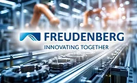 assembly line featuring Freudenberg Sealing Technologies Logo Adhesive Clean Technology FACT Bonding Process