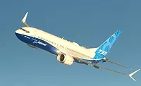 Boeing 737 Boeing 737 mid-flight