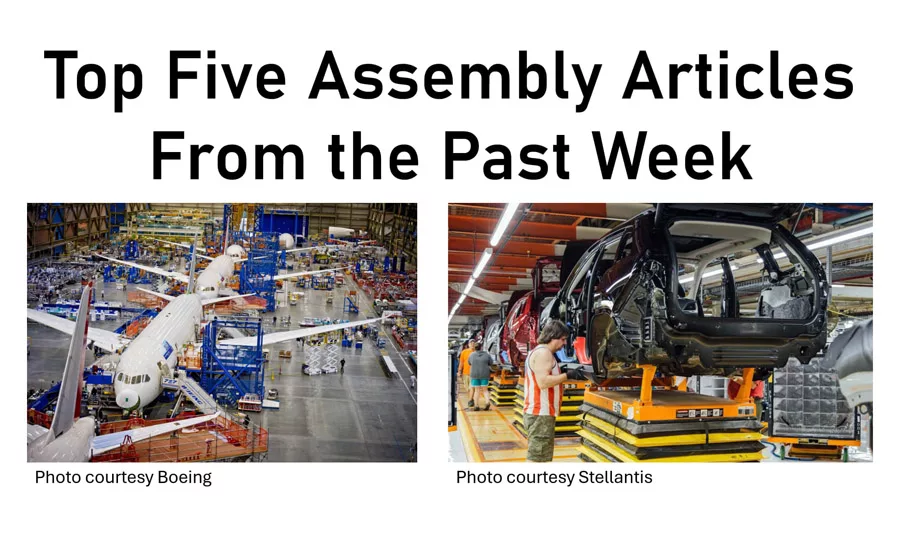 Top five assembly articles for may 11