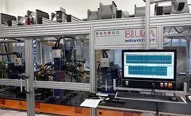 Quaker Houghton custom dynamometer testing CV joint grease performance for automotive OEMs and driveline manufacturers.