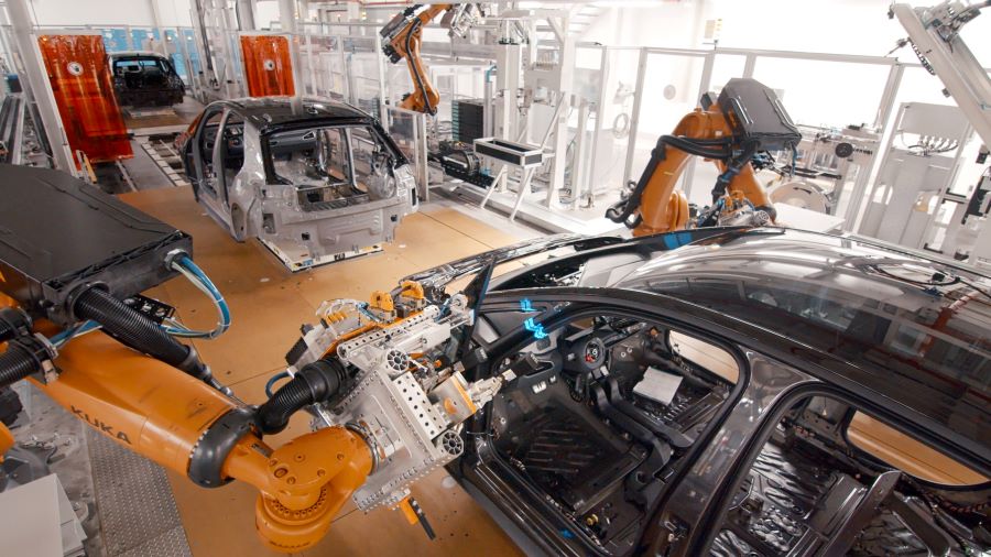 Automated Equipment Streamlines EV Assembly Line 20210513 ASSEMBLY