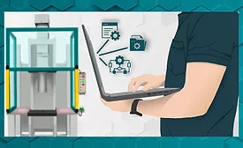 setting up a press to force application