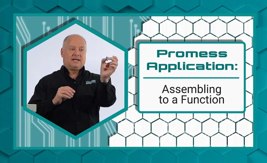 Promess Application: Assembling to a Function