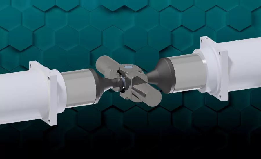 floating spider alignment in universal joint assembly