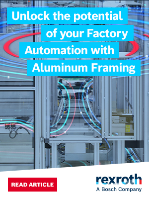Factory Automation with Aluminum Framing 