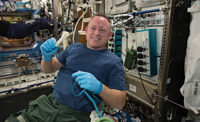Space Station Crew Use 3D Printer to Make Wrench