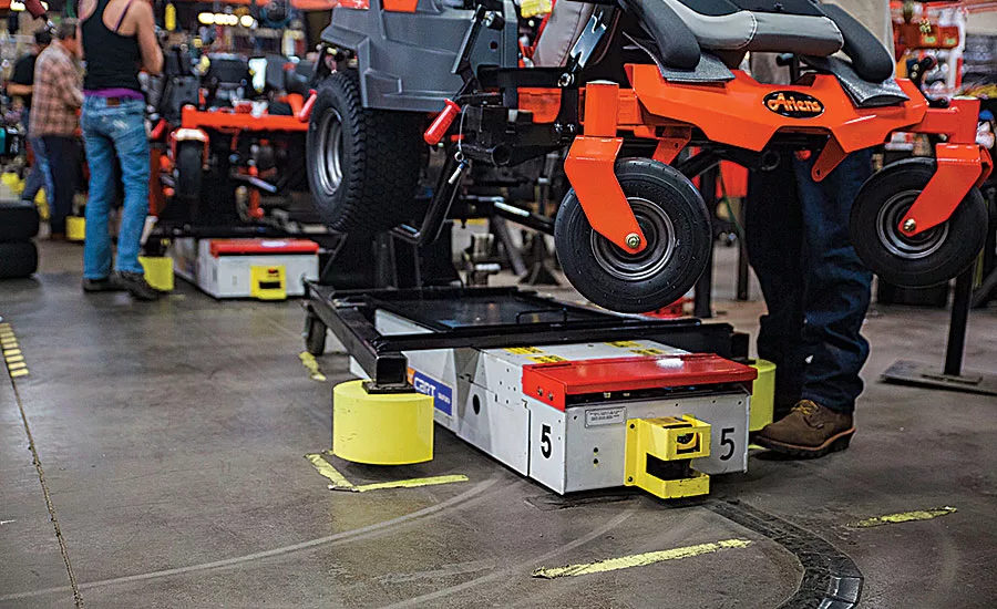 Automation Boosts Productivity at Ariens
