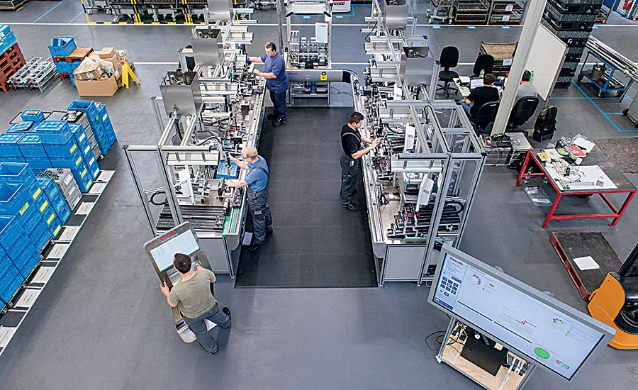 German Factory Implements Industry 4.0
