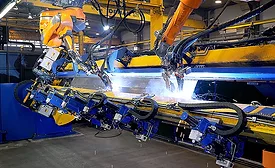 Truck-body welding gets lift from tandem robots