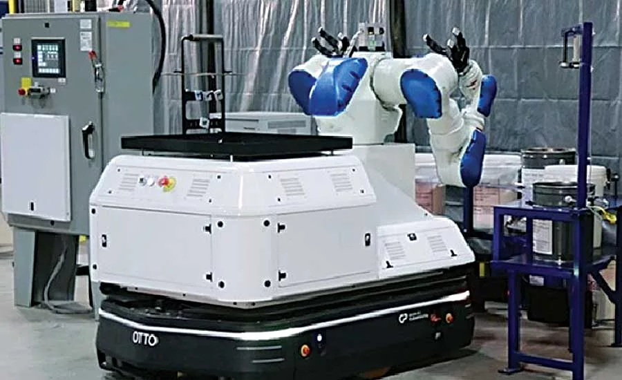 Mobilized Robot Brings Hirotec Closer to Lights-out Manufacturing