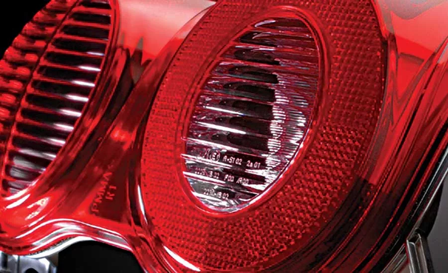 Vibration Welder Assembles Automotive Taillights