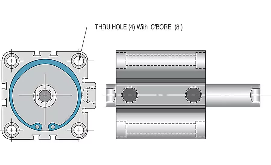 Compact Pneumatic Cylinders Can Play Big Roles in Automation