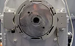 Encoder measures speed and position of ship's propeller shaft