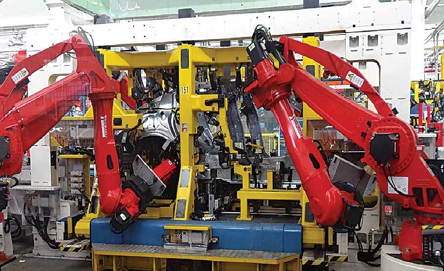 Robots Rev Up Assembly at Maserati