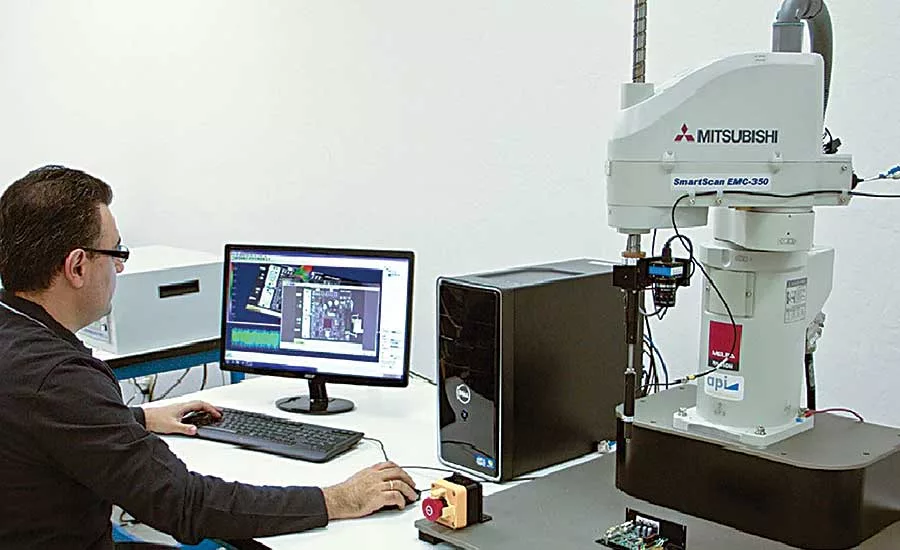 Robots Increase Efficiency of Electronic Testing Application
