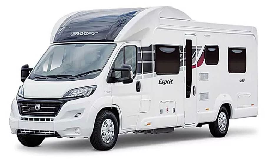 Adhesive assembles composite parts for new motorhome