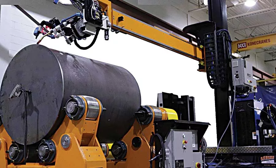 Niagara Rises to Challenge of Welding Big Containers