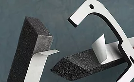 Assembly With Pressure-Sensitive Adhesives