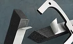 Assembly With Pressure-Sensitive Adhesives